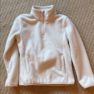 Amazon Essentials Kids White Fleece Jacket